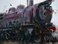 《红色火车头》180x260cm 2009 限量印刷丝网版画